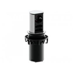 Bachmann ELEVATOR Uvlaciva utičnica 1xšuko+2x euro utičnica, kabl 2m ( 928.003 )