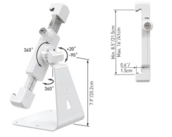 Barkan T71HL Stono rotirajuce postolje 360° protiv krađe za tablet do 7-14 inča -2