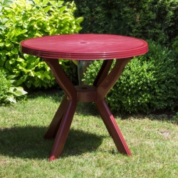 Baštenski sto plastični fi 70cm okrugli ( 16074 )