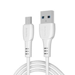 Bavin punjač 2.4A USB-A + kabl Micro bela ( 90026 )-2