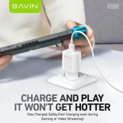 Bavin punjač 20W USB-A + kabl Lightning bela ( 90029 )-2