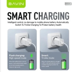 Bavin punjač 20W USB-A + kabl Micro bela ( 90028 )-5