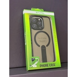 Bavitel iPhone 16 Pro MagSafe sa naslonom crna ( 96625 )
