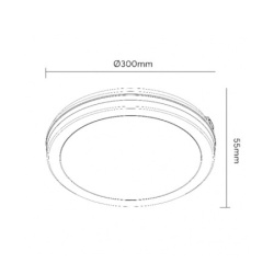 BB Link LED plafonjera 24W CCT   ( X09-300-24W )-2