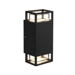 BB Link Zidna lampa crna 2xGU10 IP65 ( B250575 )