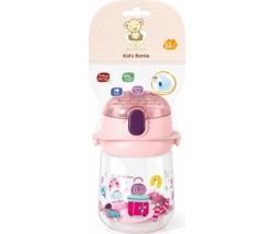 Bbo solja sa slamcicom i trakom (400ml) – pink ( 52145P )