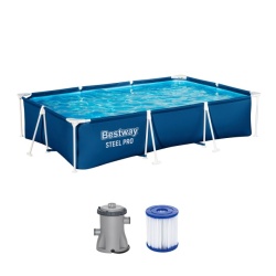 Bestway 56411 Bazen steel pro, filter p. 300x201x66cm ( 3964 ) - Img 4