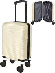 Bordlite JB2098 Kofer sa točkićima koji se skidaju XS kabinski (za low cost letove) 40x30x20cm (bez točkića) šampanj ( 16KB2098W )