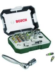 Bosch 26-delni set bitova sa čegrtaljkom Promoline ( 2607017563 )