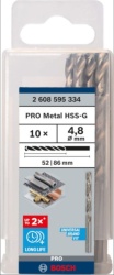 Bosch 2608595334 Burgije za metal HSS-G, DIN 338 ( 2608595334 )