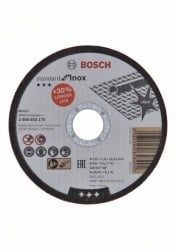 Bosch 2608603170 Rezna ploča ravna Standard for Inox WA 60 T BF, 115 mm, 22,23 mm, 1,6 mm ( 2608603170 )