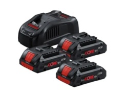 Bosch Starter Set (3x PC 18V 4.0Ah + GAL 1880) ( 0615990N2G )