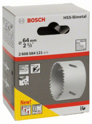 Bosch testera za otvore HSS-bimetal za standardne adaptere 64 mm, 2 1/2" ( 2608584121 )