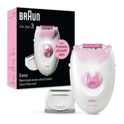  Braun Legepil se3-031pnkbox Epilator-3