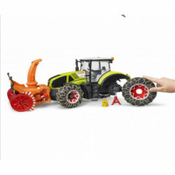 Bruder Traktor Claas Axion 950 sa lancima i čistaćem za sneg ( 030179 ) - Img 8