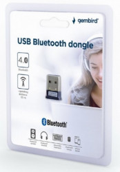 BTD-MINI5 Gembird USB2.0 Bluetooth dongle v4.0, 2.4Ghz 3MB/s(24Mbps) 8dBm, 50m - Img 1