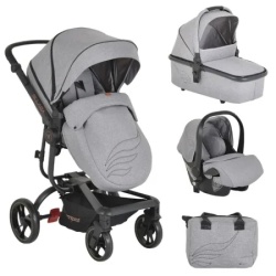 Cangaroo Kolica elada grey 3u1 autosedište i-size ( CAN56280 )