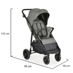 Cangaroo Kolica za bebe buggy grey ( CAN6595 ) -5