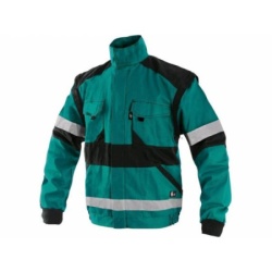 Canis Radna bluza luxy bright zeleno-crna vel.60 ( 67052 )