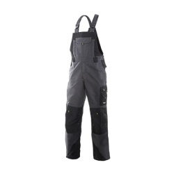 Canis Radne pantalone sa tregerima sirius tristan sivo-zelene vel.62 ( 34312 )