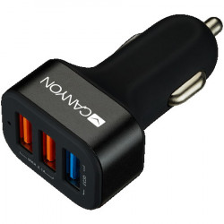 Canyon C-07 universal 3xUSB car adapte ( CNE-CCA07B )  - Img 1