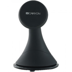 Canyon CH-6 car holder for smartphones,magnetic suction function ,with 2 plates(rectanglecircle), black ,97*67.5*107mm 0.068kg ( CNE-CCHM6  - Img 1