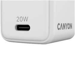 Canyon CU20C GaN 20W 1xPD EU White charger  ( CNS-CUW20C ) -2