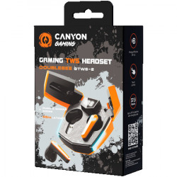 Canyon GTWS-2, gaming true wireless headset orange ( CND-GTWS2O ) - Img 5