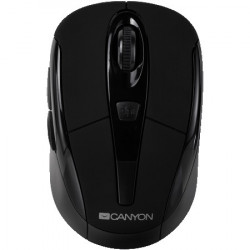 Canyon MSO-W6, 2.4GHz wireless optical mouse Black ( CNR-MSOW06B )  - Img 4