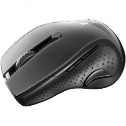 Canyon MW-01 2.4GHz wireless mouse with 6 buttons, optical tracking - blue LED, DPI 100012001600, Black pearl glossy, 113x71x39.5mm, 0.07kg - Img 3