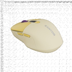 Canyon MW-26 LCD Silent Dual Mode Wireless Yellow mouse  ( CNS-CMSW26Y ) -6
