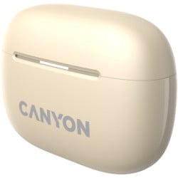 Canyon OnGo TWS-10 ANC+ENC, Bluetooth Headset, Beige ( CNS-TWS10BG )  - Img 2