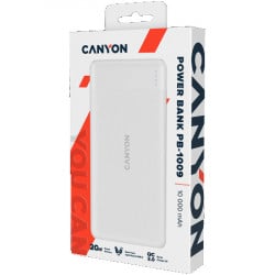 Canyon PB-109, power bank 10000mAh White ( CNE-CPB1009W )  - Img 7