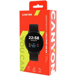 Canyon smart watch, 1.3inches IPS full touch screen, Round watch, IP68 waterproof, multi-sport mode, BT5.0, compatibility with iOS and andr - Img 1