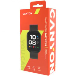 Canyon sw-54 smart watch easy black ( CNS-SW54BB )  - Img 2