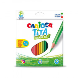 Carioca drvene bojice tita triangular 1/24 42787 ( 0177 )