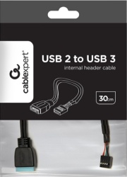 Gembird cc-u3u2-01 usb 2 to usb 3 interni kabl 9-pinski usb 2.0 na 19-pinski-1