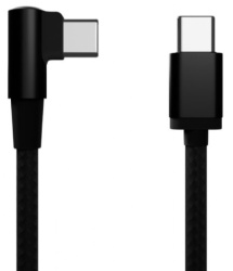  Gembird CC-USB2-CMCML-0.2M Kabl USB-C na USB-C pod uglom 0,2m Black-2