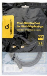 CCP-mDPmDP2-6 Gembird Mini DisplayPort na Mini DisplayPort digital interface cable 1,8m - Img 2