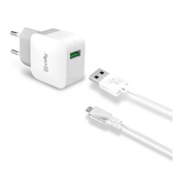 Celly turbo kućni punjač sa micro USB kablom ( TCUSBMICRO ) - Img 1