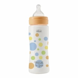 Chicco pe plastična flašica,uni,silikon,deč.330ml ( A100070 )