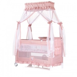 Chipolino Prenosivi krevetac palace cat pink ( KOSIPA253CA )