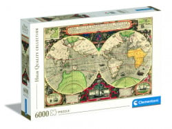 Clementoni puzzle 6000 hqc antique nautical map ( CL36526 )  - Img 1