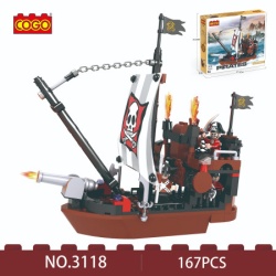 Cogo kockice - piratski brod 167 delova ( 93432 )