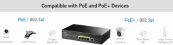 Cudy GS1005PTS1, 5-Port Gigabit PoE+ Switch with 1 SFP Slot-6