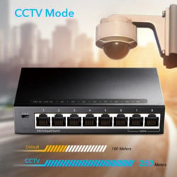 Cudy GS108 metalni 8-Port Gbit desktop Switch, 8x RJ45 10/100/1000 - Img 3