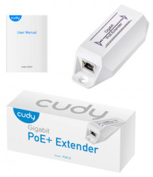 Cudy POE10 * 30W Gigabit PoE+ Injector, 802.3at/802.3af Standard, Data and Power 100 Meters (2665) - Img 1