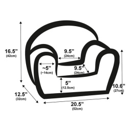 Dečija fotelja Slonče ( DT8-20125 ) - Img 2