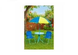 Dečija vrtna garnitura žuto-plava, 4-delna ( 15-572000 )