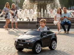 Dečiji auto na akumulator BMW X6 - Crni
